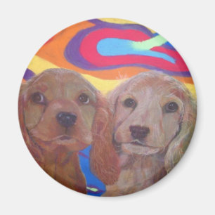 Aimant L'amour des chiots