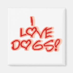Aimant L'amour des coeurs I poursuit des T-shirts et des
