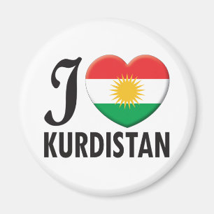 Aimant L'amour du Kurdistan
