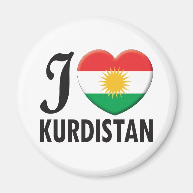 Aimant L'amour du Kurdistan (Devant)