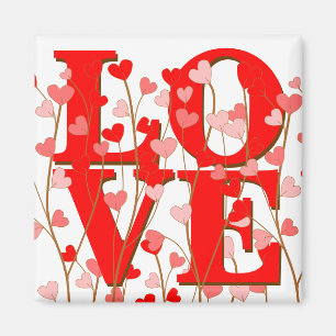 Aimant L'AMOUR élève l'aimant