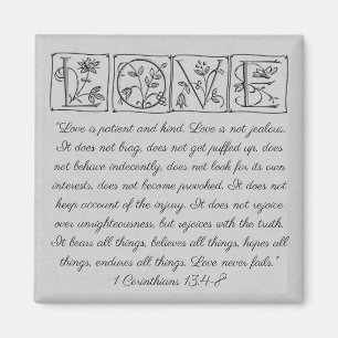 Aimant L'amour est...l'aimant de l'écriture