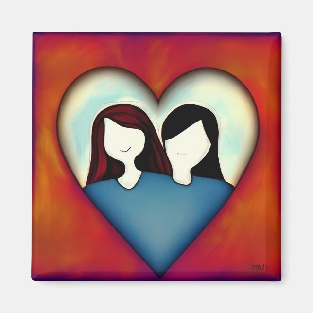 Aimant L'amour est l'amour (Devant)