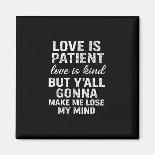 Aimant L'amour est patient l'amour est gentil Citation dr