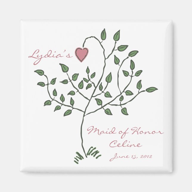 Aimant L'amour est profondément enraciné Maid of Honor Ca (Devant)