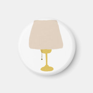 Aimant Lampe de Table Jaune Moutarde de Style Vintage pou