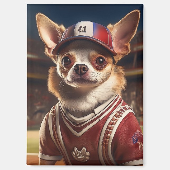 Aimant Lanceur vedette pour les Chihuahua 9 (Recto)