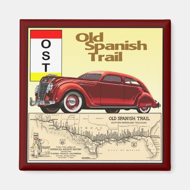 Aimant L'Ancien Sentier Espagnol - Sentier Auto Historiqu (Devant)