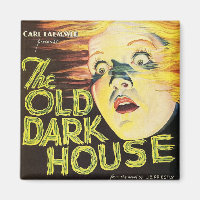 L'ancienne maison sombre - poster vintage 1932