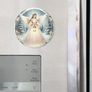 Aimant L'ange céleste de l'hiver Lanterne de l'Espoir