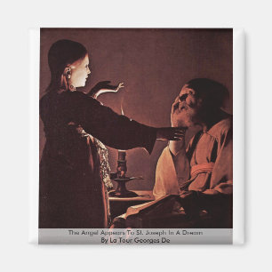 Aimant L'Ange Semble À Saint Joseph Dans Un Rêve