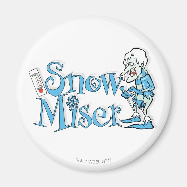 Aimant L'ANNÉE SANS SANTA CLAUS™ | Snow Miser (Devant)
