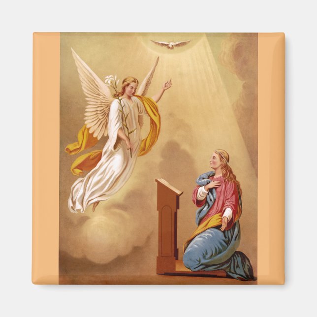 Aimant L'Annonciation de la Vierge Marie (Devant)