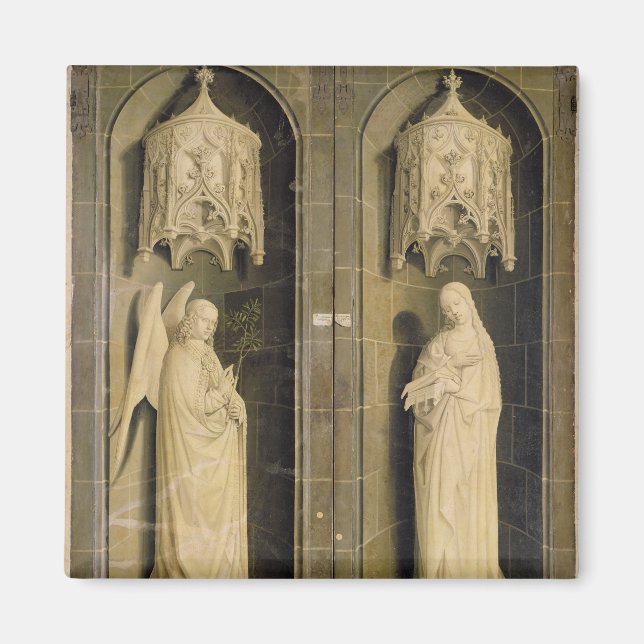 Aimant L'Annonciation, panneau externe du Triptyque (Devant)