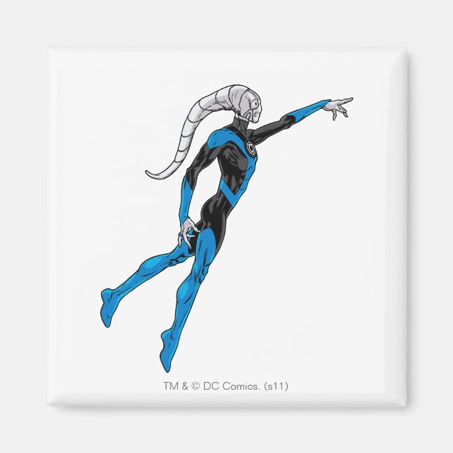 Aimant Lanterne bleue 10 (Devant)
