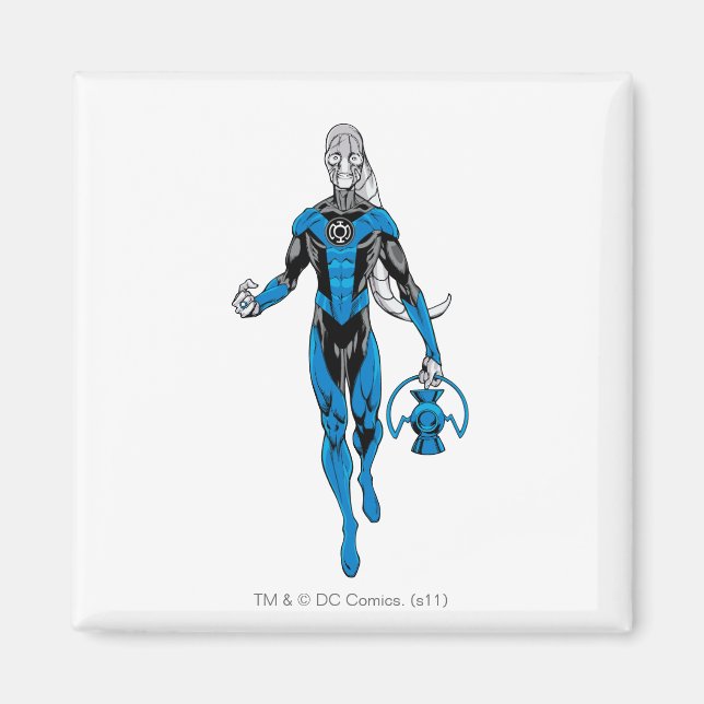 Aimant Lanterne bleue 4 (Devant)