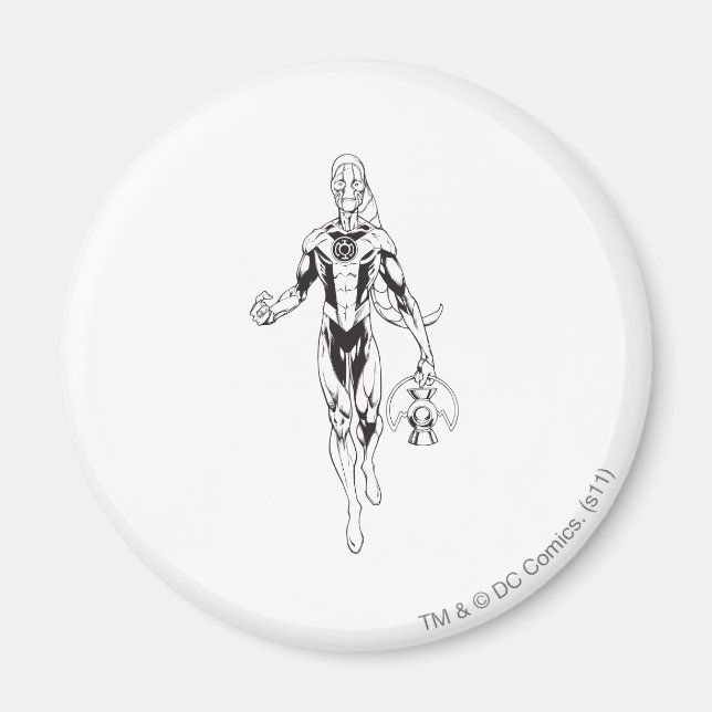 Aimant Lanterne bleue 6 (Devant)