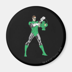Aimant Lanterne verte avec la lanterne