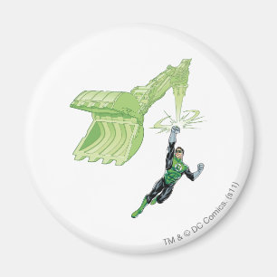 Aimant Lanterne verte - Comic, avec machine