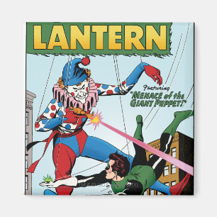 Aimant Lanterne verte contre clown