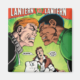 Aimant Lanterne verte contre la lanterne verte