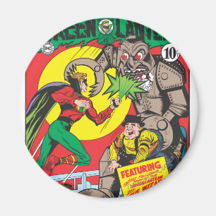 Aimant Lanterne verte contre le magicien de la chance