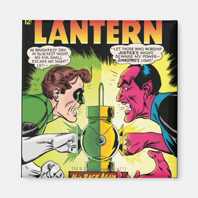 Aimant Lanterne verte contre Sinestro (Devant)