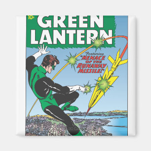 Aimant Lanterne verte - missile d'emballement