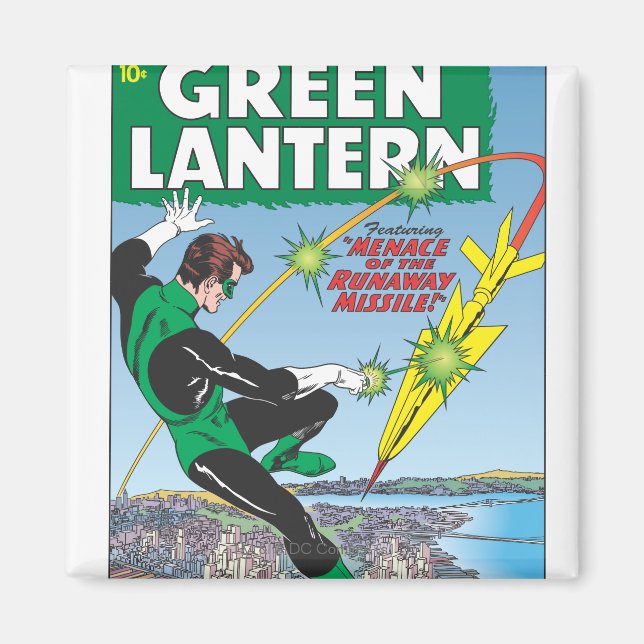 Aimant Lanterne Verte - missile Runaway (Devant)