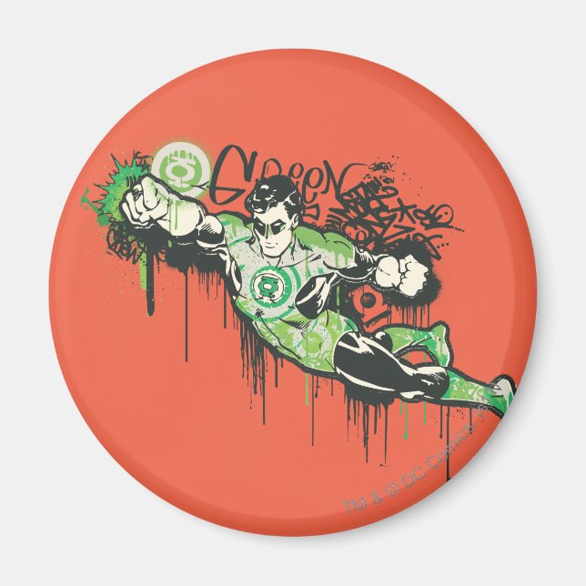 Aimant Lanterne verte - Poster d'innocence torsadée (Devant)