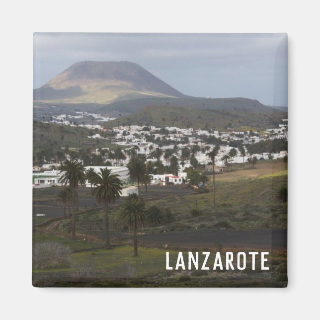 Aimant Lanzarote landscape (Devant)