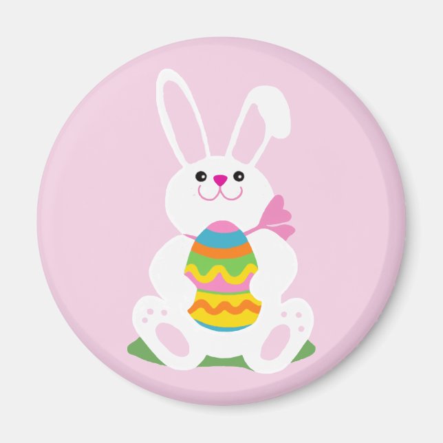 Aimant Lapin de Pâques (Devant)