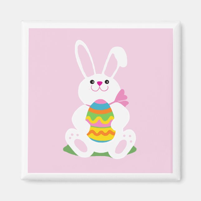 Aimant Lapin de Pâques (Devant)