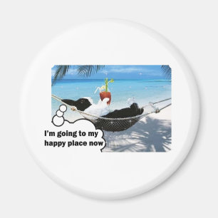 Aimant Lapin hollandais dans un endroit heureux