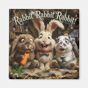 Aimant Lapin Lapin Lapin