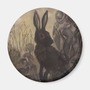 Aimant Lapin noir de l'Inle