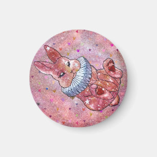 Aimant Lapin nommé Coccinelle