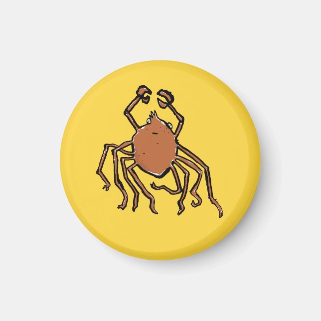 Aimant l'araignée de mer groovy (Devant)