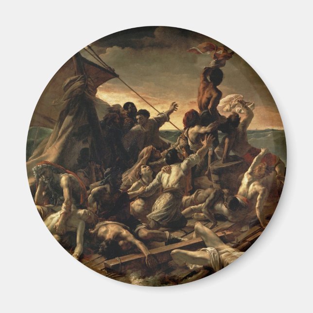 Aimant L'arbre de la Méduse - Théodore Géricault (Devant)
