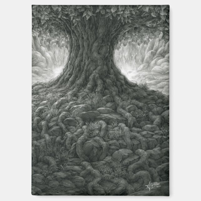 Aimant L'Arbre Gardien (Recto)
