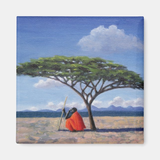 Aimant L'arbre ombragé 1992 (Devant)