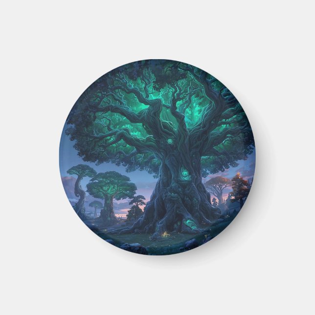 Aimant L'Arbre qui détient la magie (Devant)