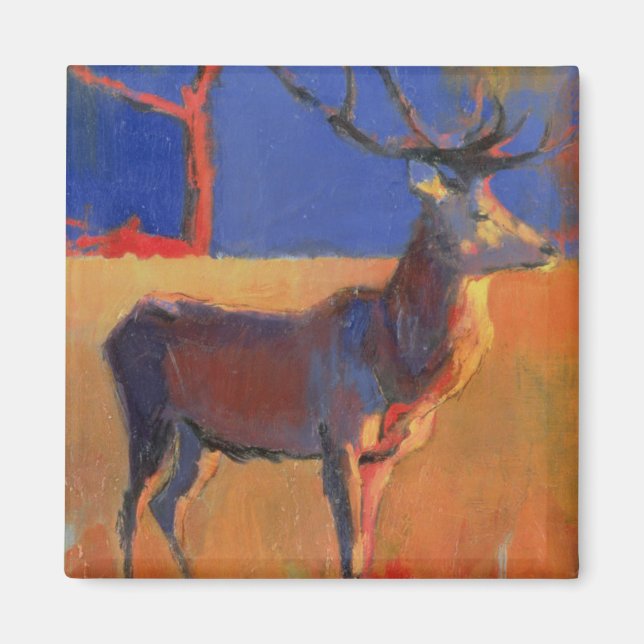 Aimant L'arbre rouge 1995 (Devant)