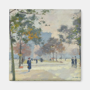 Aimant L'Arc de Triomphe à Automne, Paris