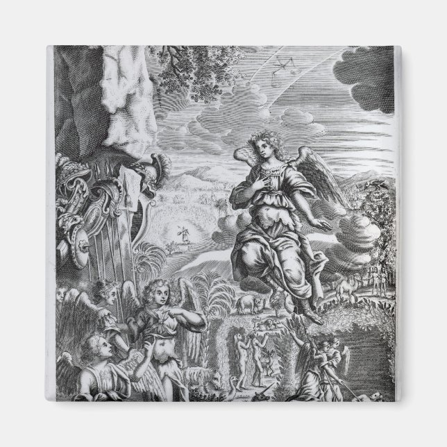 Aimant L'archange Uriel informe Gabriel (Devant)