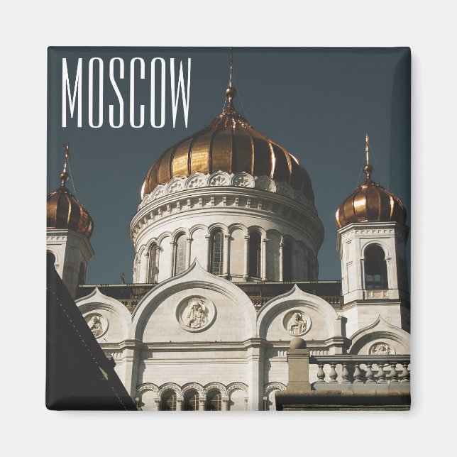 Aimant L'architecture de la cathédrale du Christ Sauveur  (Devant)