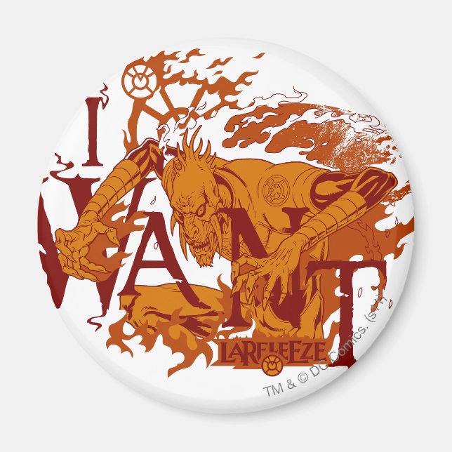 Aimant Larfleeze - Agent Orange 12 (Devant)