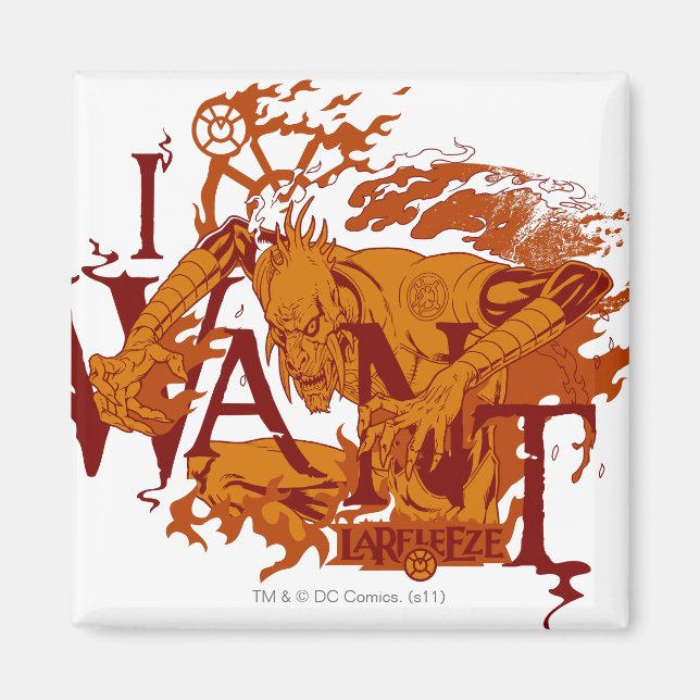 Aimant Larfleeze - Agent Orange 12 (Devant)