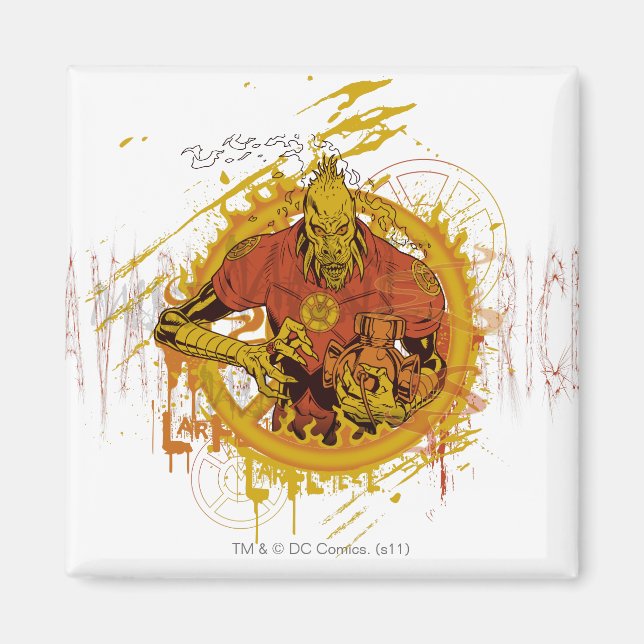 Aimant Larfleeze - Agent Orange 14 (Devant)