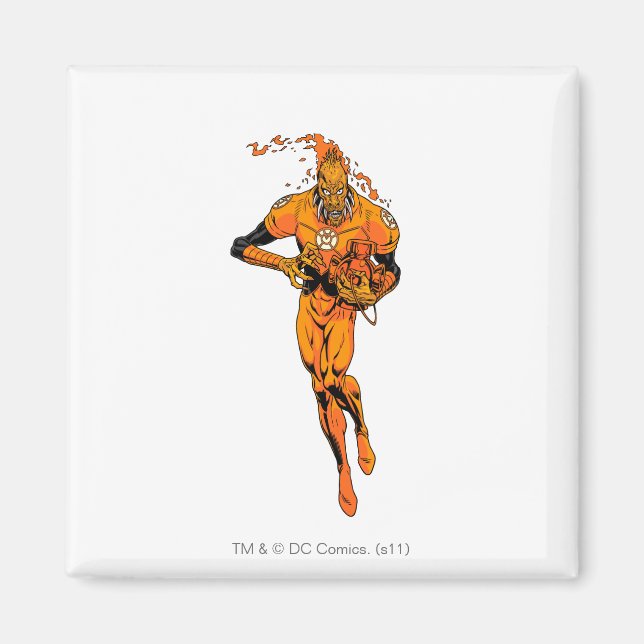 Aimant Larfleeze - Agent Orange 4 (Devant)